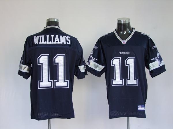 dallas cowboys roy williams blue jerseys