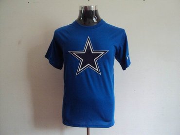 Dallas cowboys sideline legend authentic font dri-fit t-shirt blue
