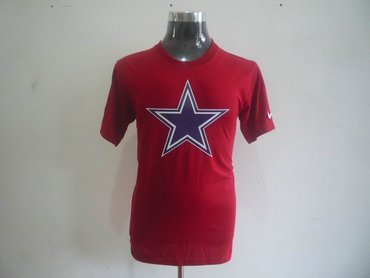 Dallas cowboys sideline legend authentic font dri-fit t-shirt red