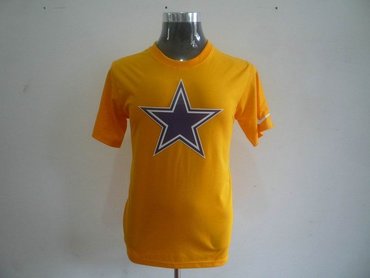 Dallas Cowboys Sideline Legend Authentic Font dri-fit t-shirt yellow