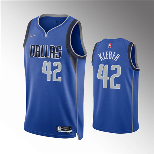 Dallas Mavericks Maxi Kleber White 2021-22 Association Edition 75th Anniversary Authentic stitched Jersey #42