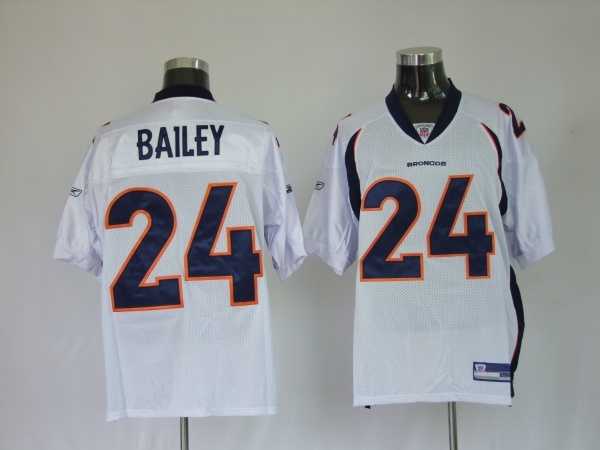 Denver Broncos 24 bailey white