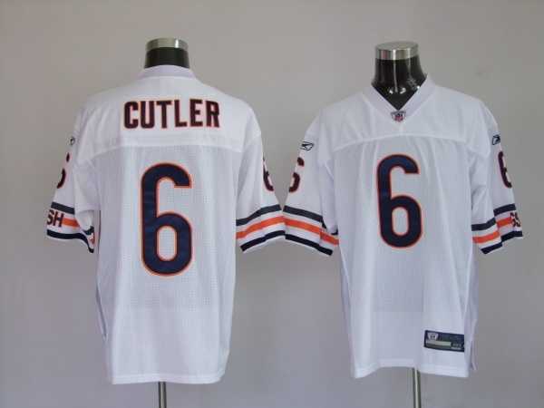 Denver Broncos 6 jay cutler white