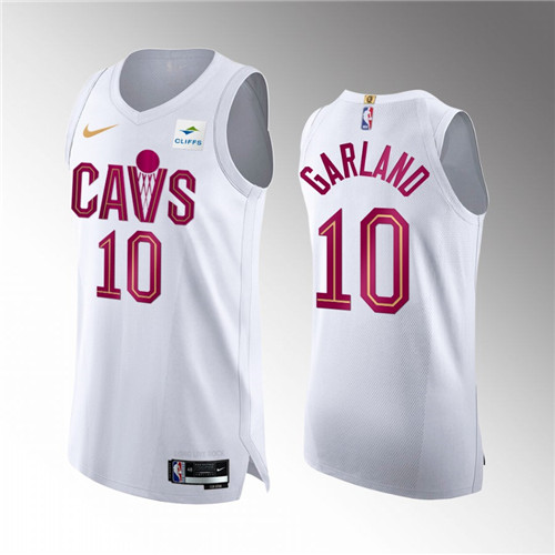 Cleveland Cavaliers Darius Garland 2022-23 Statement Edition Authentic White Jersey #10
