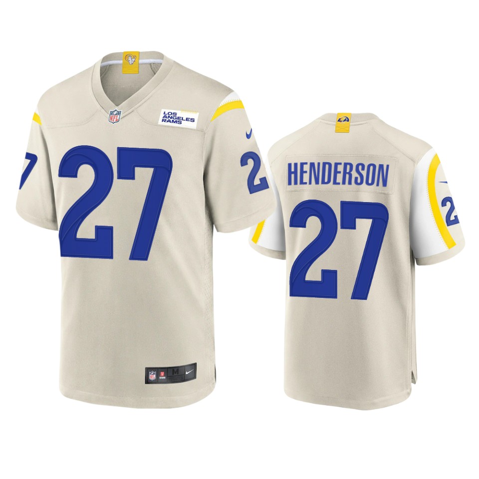darrell henderson rams bone game jersey