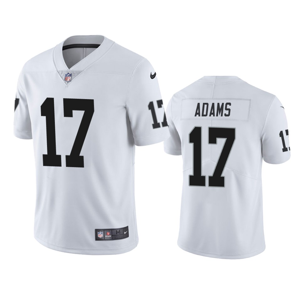 davante adams raiders white vapor jersey