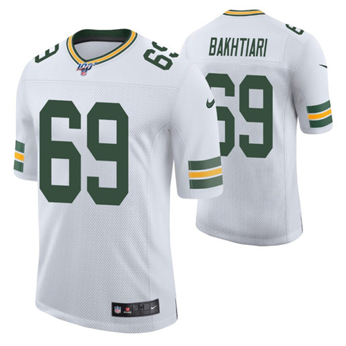 david-bakhtiari-100th-season-limited-white-men's-jersey