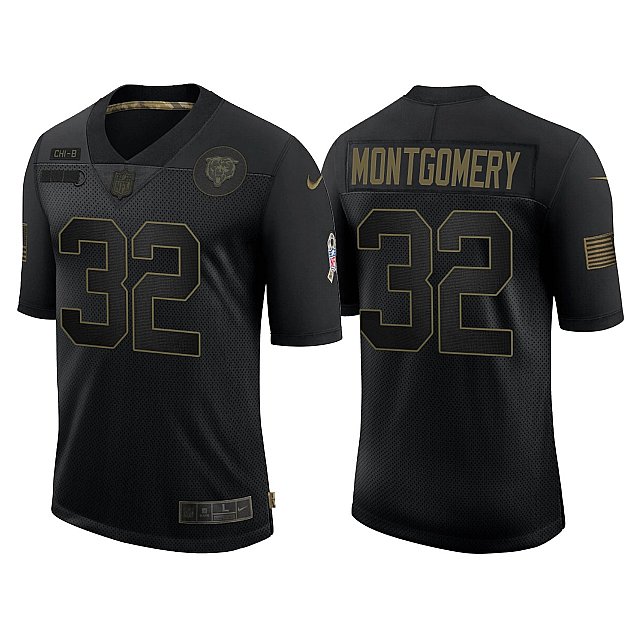 david-montgomery-limited-salute-to-service-black-chicago-bears-jersey-middle