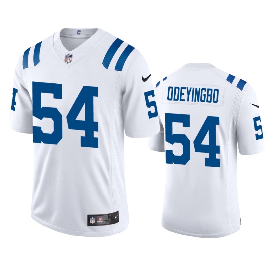 dayo odeyingbo colts white vapor jersey