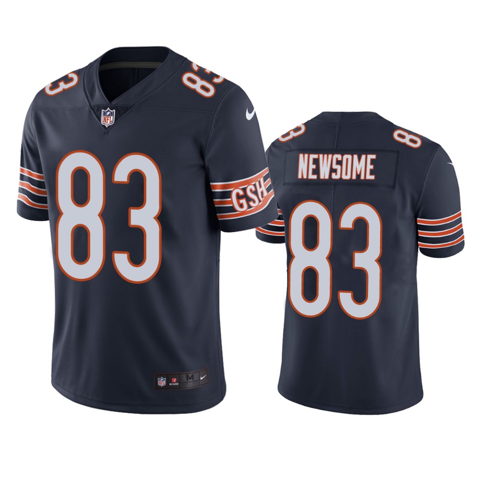 dazz newsome bears navy vapor jersey