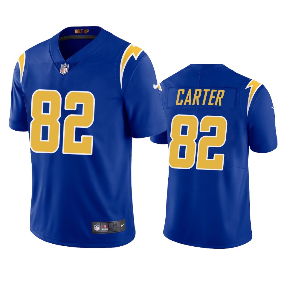 deandre carter chargers alternate vapor limited royal jersey