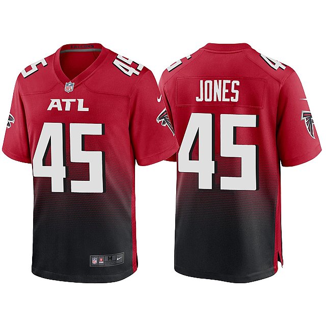 deion-jones-falcons-game-red-jersey-middle