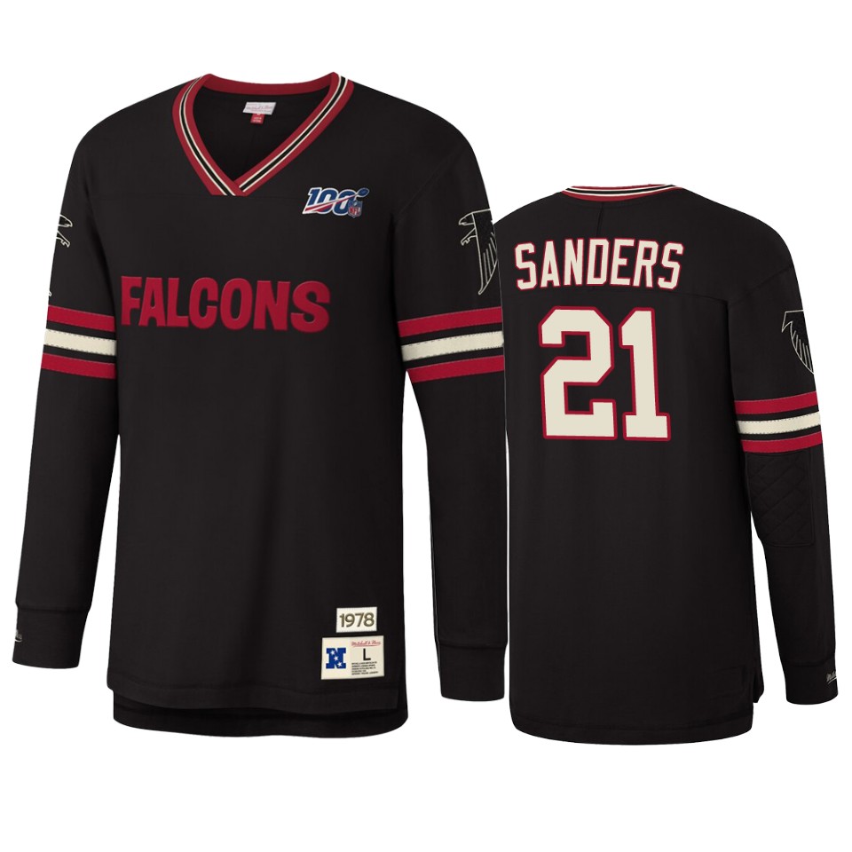 deion-sanders-falcons-black-nfl-100-long-sleeve-t-shirt