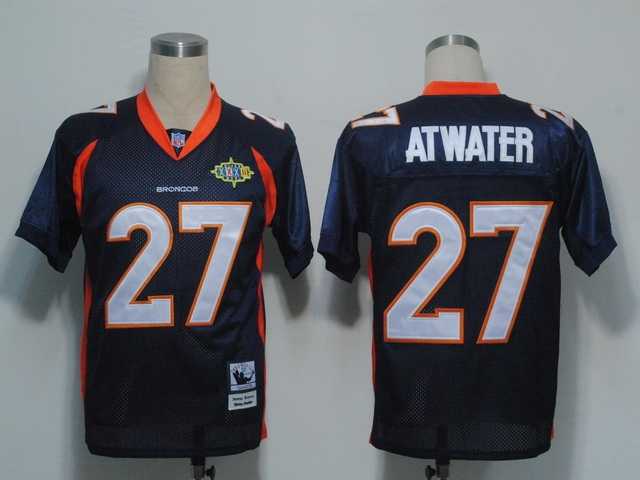 denver broncos #27 atwater m&n blue atwater