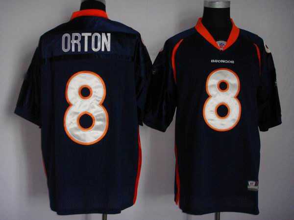 Denver Broncos #8 oyton blue