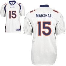 denver broncos 15# brandon marshall white