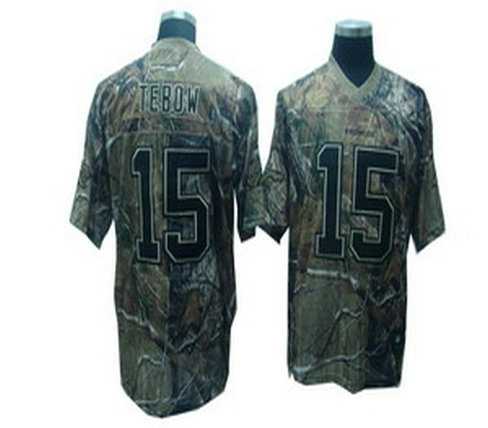 denver broncos 15 tim tebow camo realtree jerseys