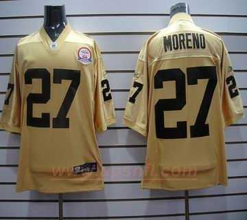 denver broncos 27 morend gold jersey