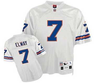denver broncos 7 john elway white jerseys