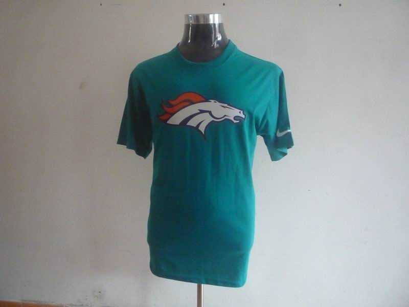 denver broncos sideline legend authentic logo dri-fit t-shirt -green