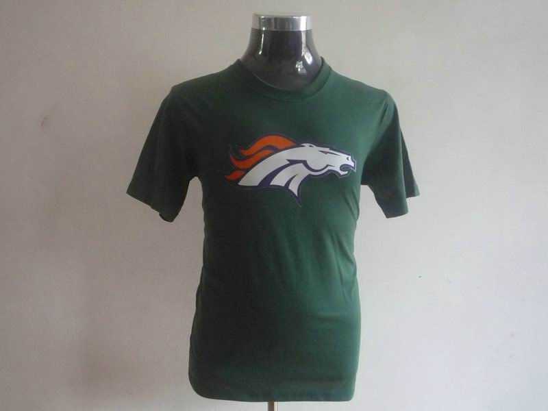 denver broncos sideline legend authentic logo dri-fit t-shirt -green2