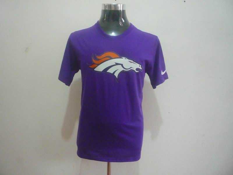 denver broncos sideline legend authentic logo dri-fit t-shirt -purple