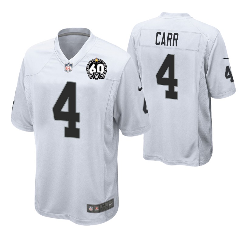 derek-carr-60th-game-white-jersey
