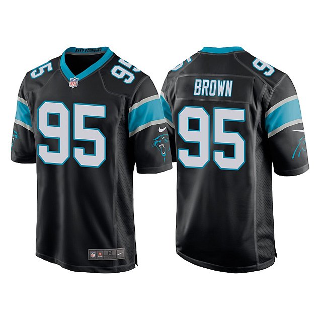 derrick-brown-black-panthers-2020-nfl-draft-game-jersey-middle