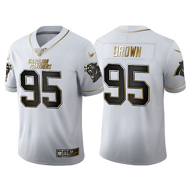 derrick-brown-white-panthers-2020-nfl-draft-golden-edition-jersey-middle