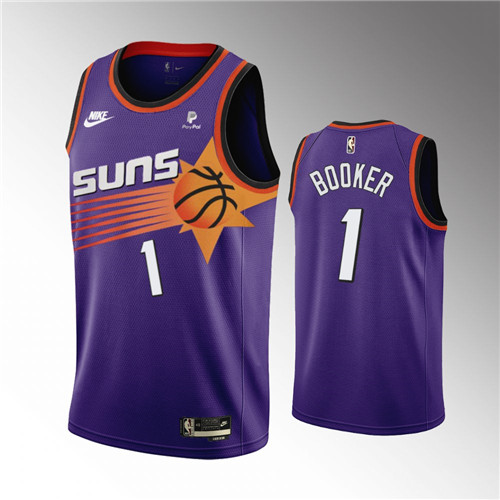 Phoenix Suns Devin Booker Black Swingman stitched Jersey #1
