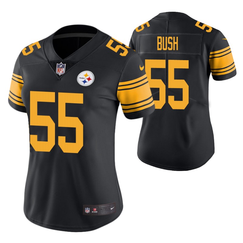 devin-bush-black-limited-women's-jersey