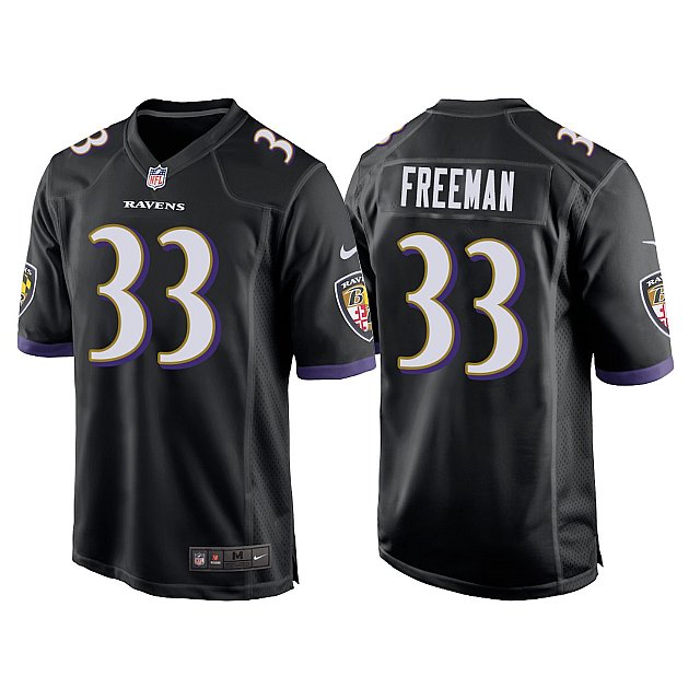 devonta-freeman-ravens-game-black-jersey-middle