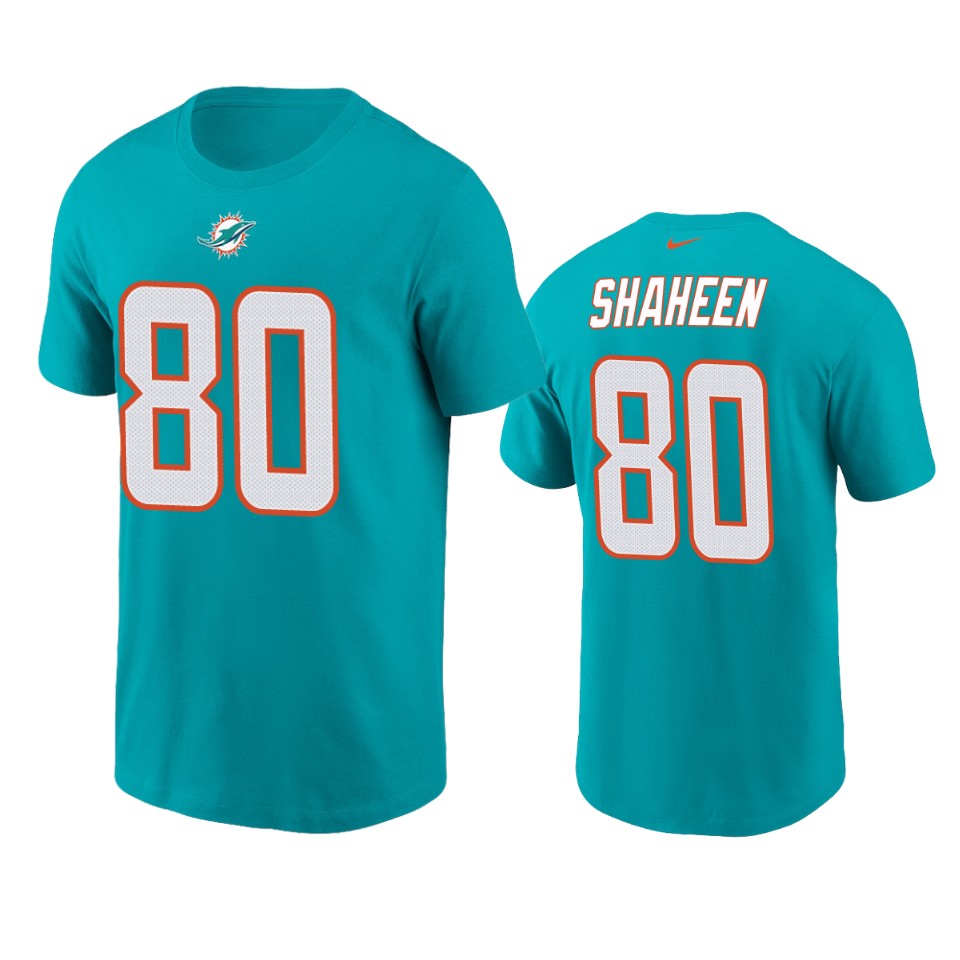 dolphins adam shaheen nikeaqua t shirt