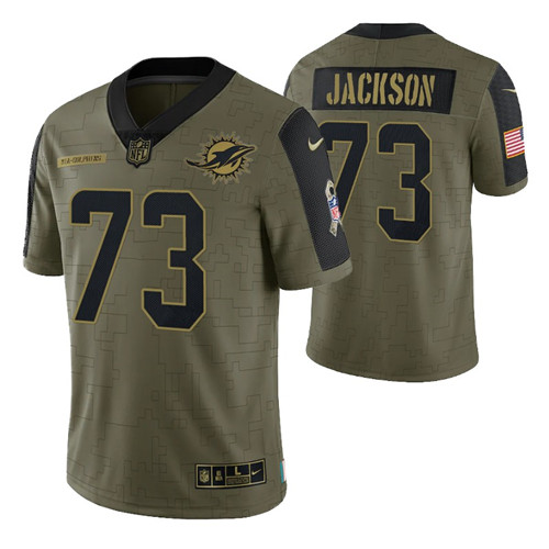 dolphins-austin-jackson-2021-salute-to-service-jersey-olive-men