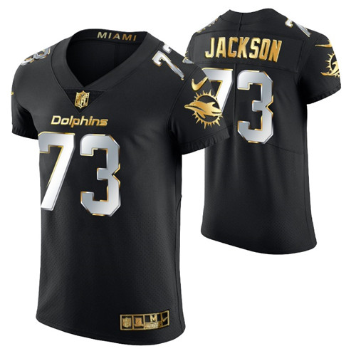 dolphins-austin-jackson-golden-edition-jersey-black-men's