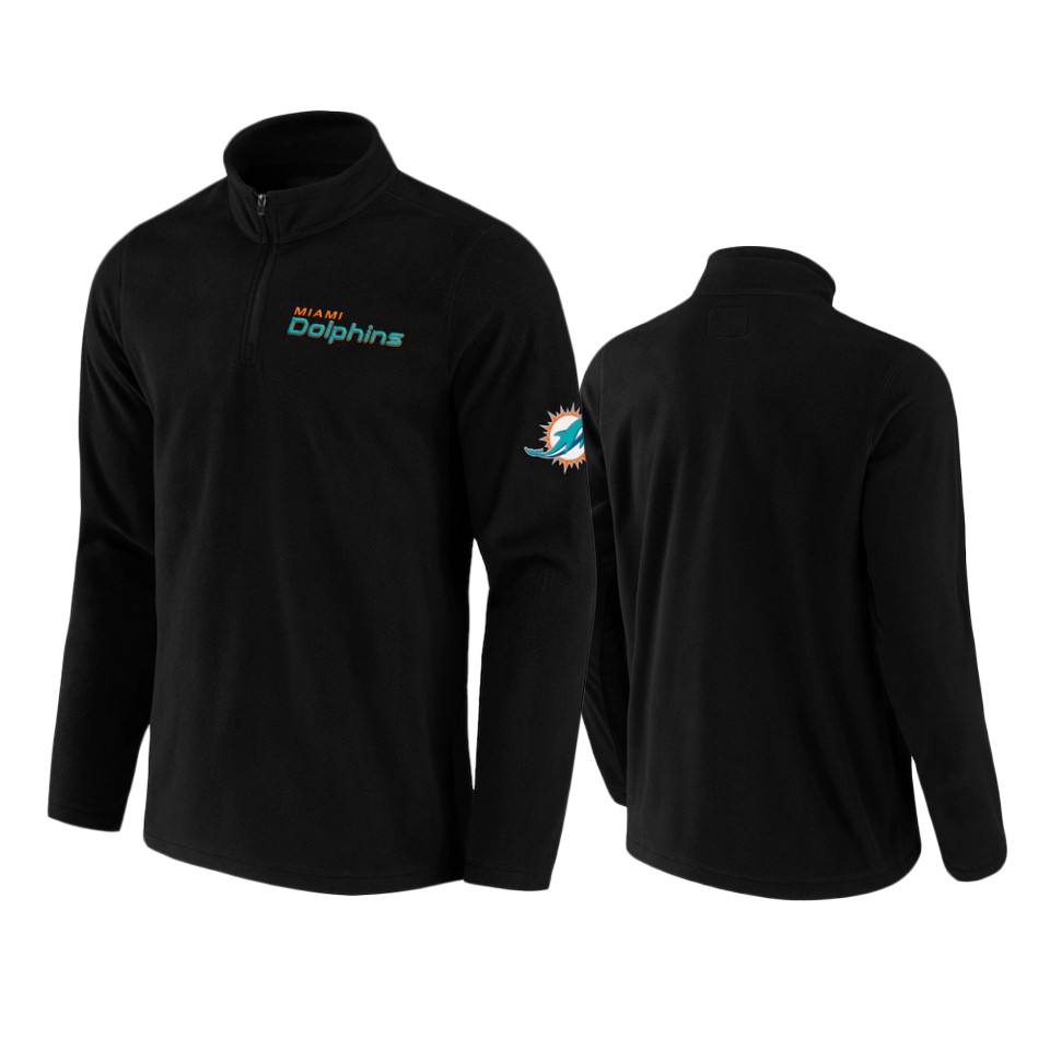 dolphins black nfl darius rucker polar fleece jacket