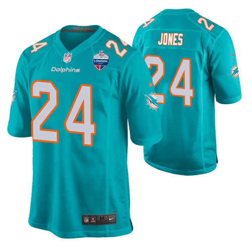 dolphins-byron-jones-2021-london-games-patch-game-jersey-aqua-game