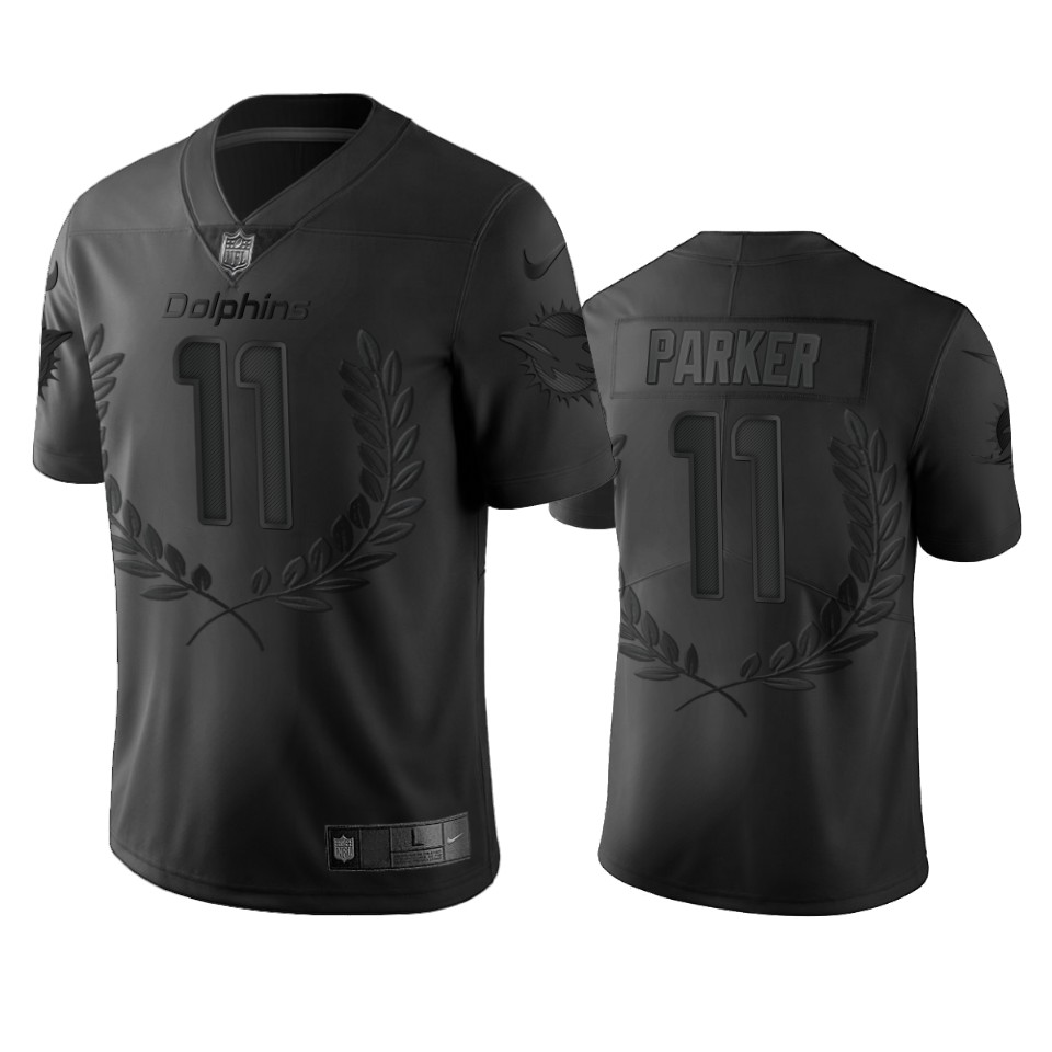 dolphins devante parker black limited jersey