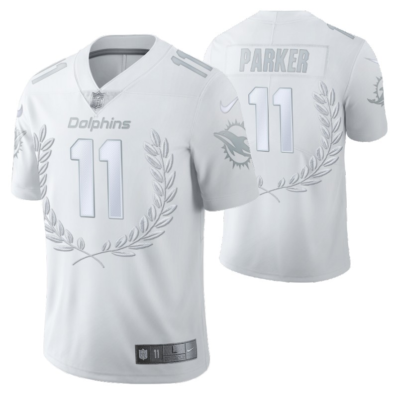 dolphins devante parker limited edition collection jersey white men