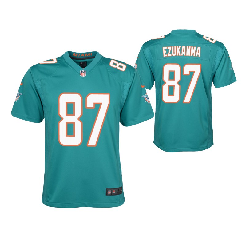 dolphins-erik-ezukanma-game-youth-jersey-aqua