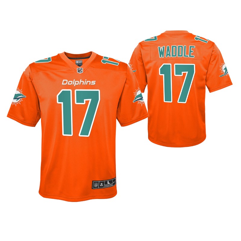 dolphins-jaylen-waddle-inverted-game-youth-jersey-orange
