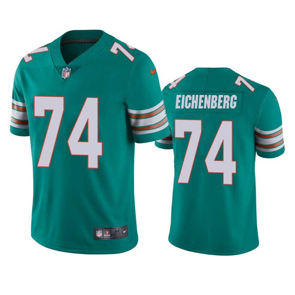 dolphins liam eichenberg aqua vapor jersey