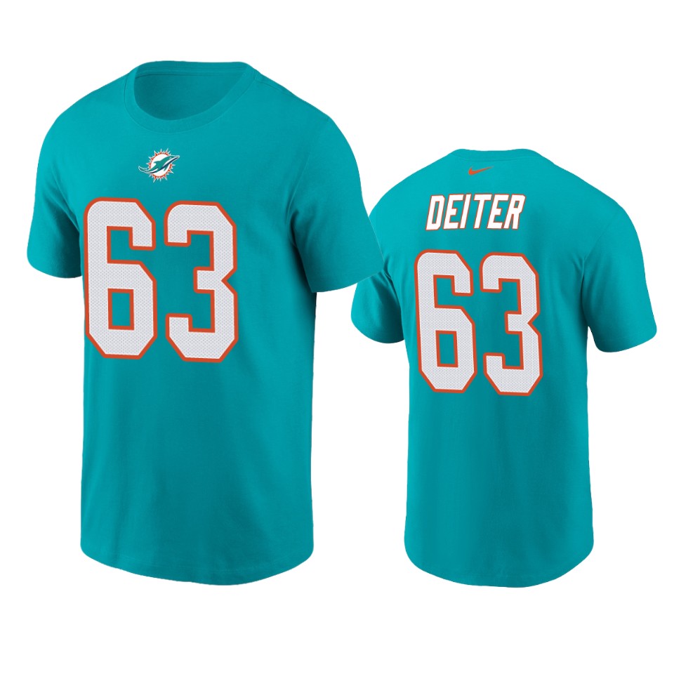 dolphins michael deiter nikeaqua t shirt