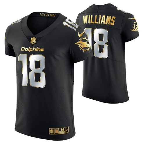 dolphins-preston-williams-golden-edition-jersey-black-men's