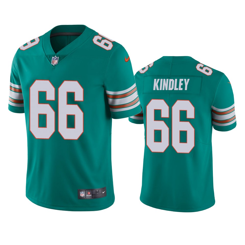 dolphins solomon kindley aqua alternate vapor limited jersey