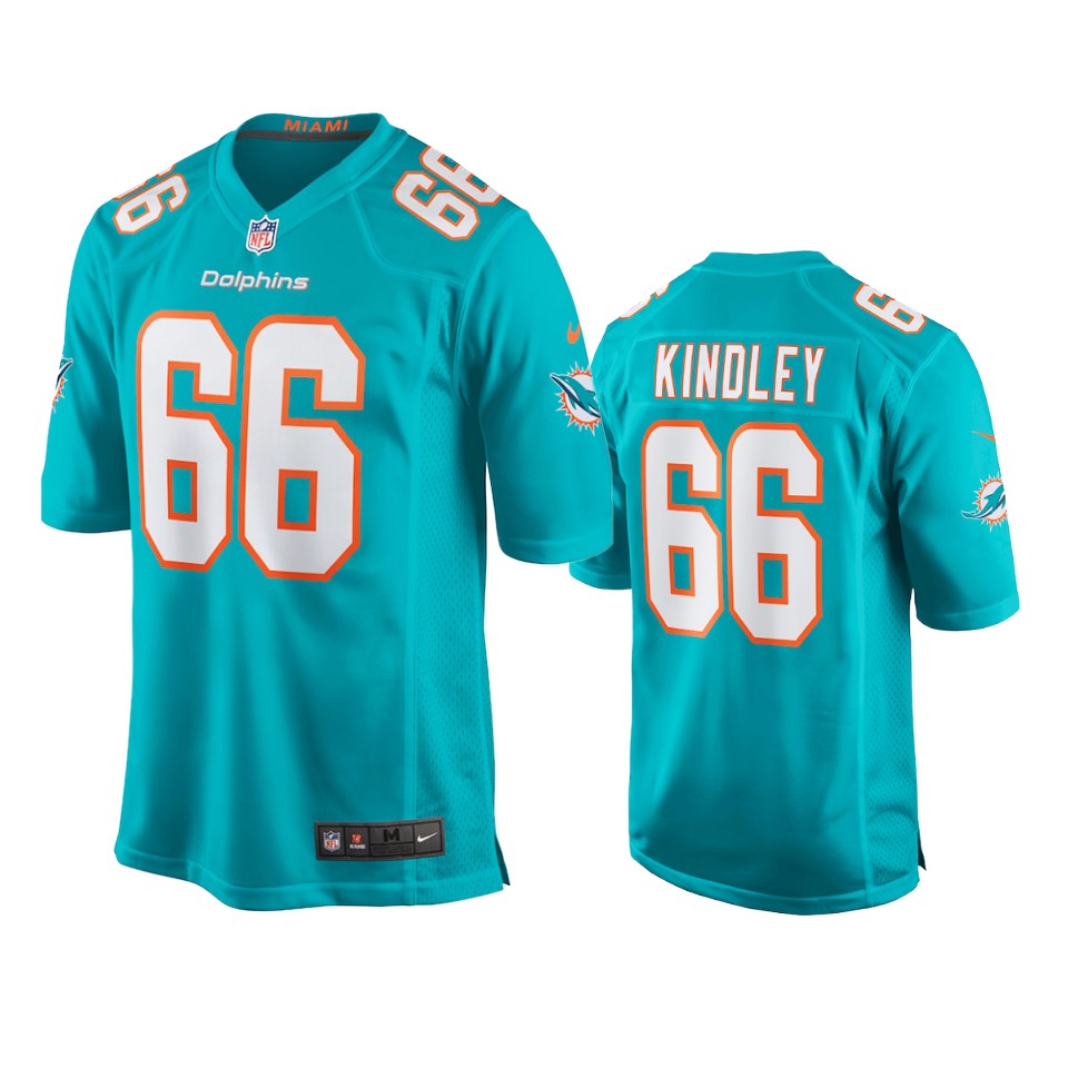 dolphins solomon kindley aqua game jersey