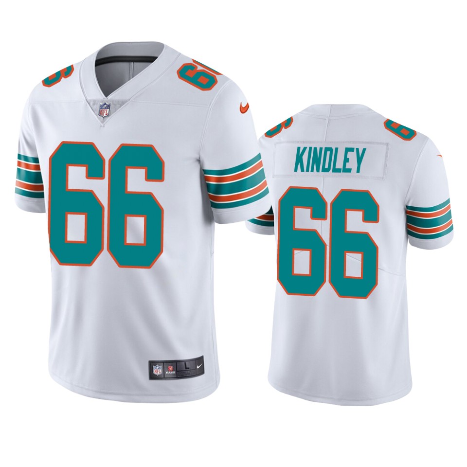 dolphins solomon kindley white alternate vapor limited jersey