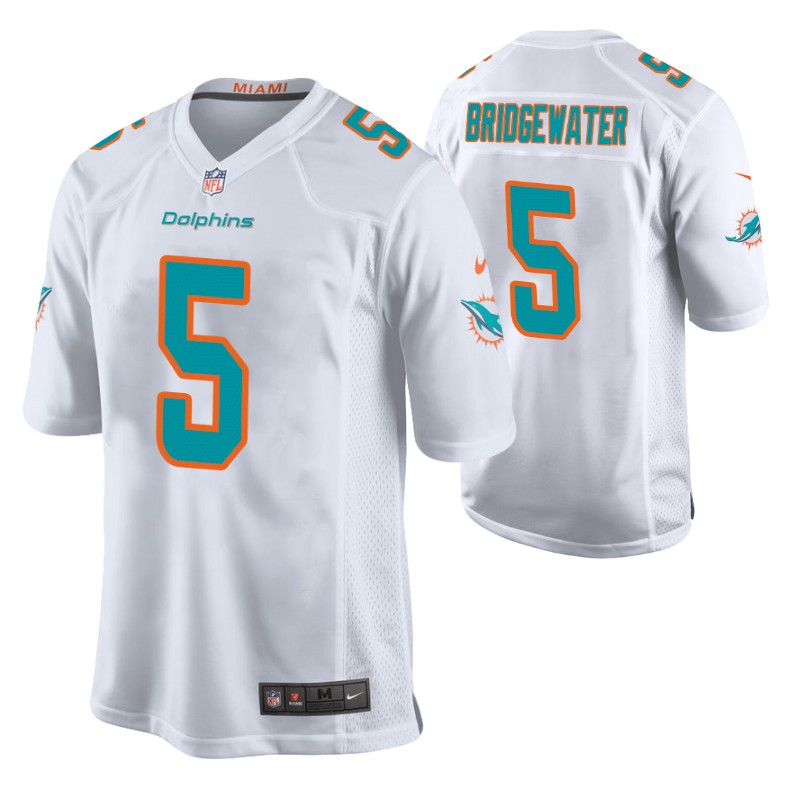 dolphins-teddy-bridgewater-game-jersey-white