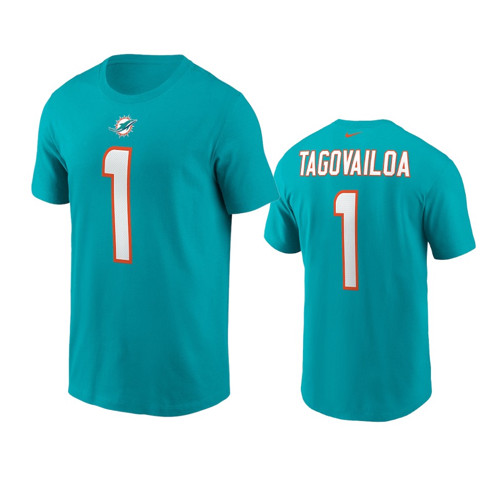 dolphins tua tagovailoa nikeaqua t shirt