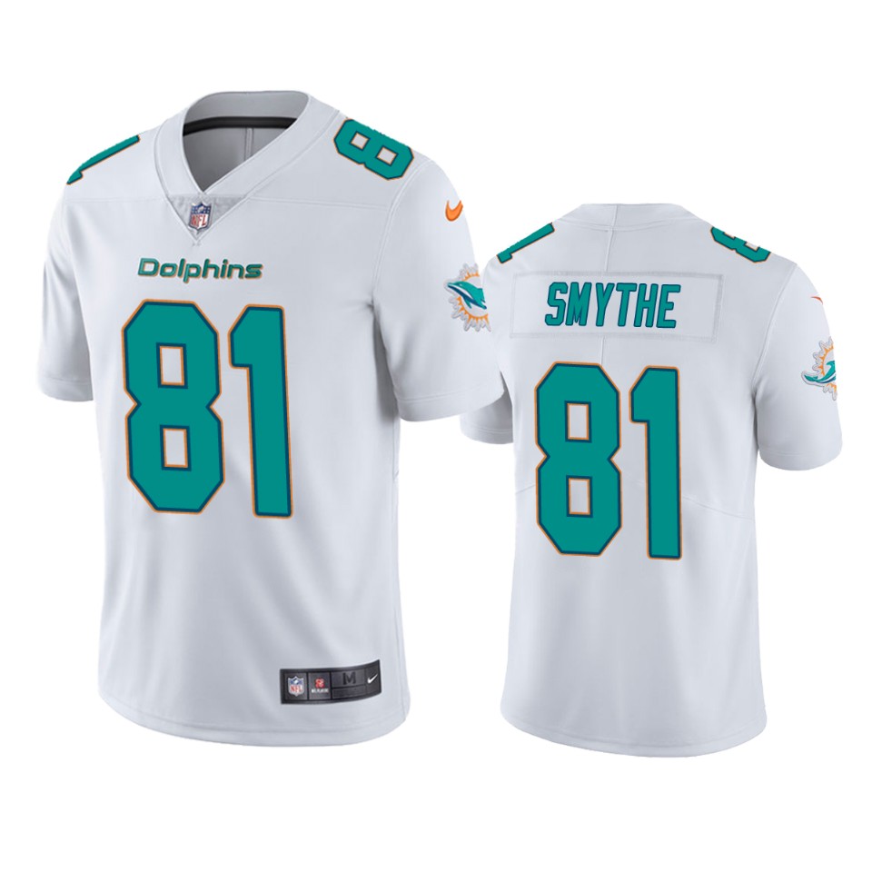 durham smythe dolphins white vapor jersey 0a